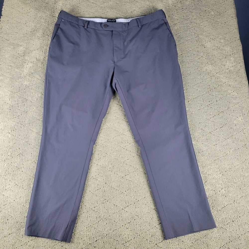 Peter Millar Pants Mens 42x32 Blue Surge Performance Trouser Tapered Golf Casual